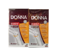 DONNA GLUCO-C PLUS MSM 90'S x 2 EXP 05/2026