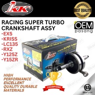 IKK RACING PNP EX5 CLASS 1 KRISS LC135 CLU 45 5S RXZ Y125Z Y15ZR LC150 RACING CRANKSHAFT JET 8MM 10M