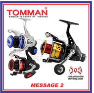 8kg-10kg Tomman Message II Spinning Fishing Reel Mesin Katak Kekili Pancing Freshwater Haruan