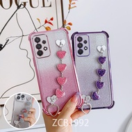 Case Samsung A33 A53 A73 Phone Case Love Bracelet New Caing