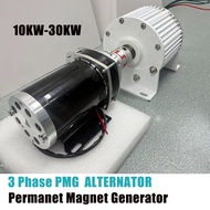 20KW 30KW High Speed Permanent Magnet Generator 220V 380V Single Phase AC Alternator With DC Motor F