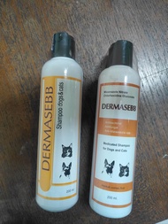 dermasebb shampoo 200ml (1ขวด)แบคทีเรีย เชื้อรา ยีสต์ 2ฉลากแล้วแต่ลอตของ