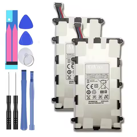 Tablet SP4960C3B Battery 4000mAh For Samsung Galaxy Tab2 Tab 2 7.0/7.0 Plus GT-P3100 P3100 P3110 P62