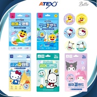 ATEX Sanrio Pinkfong Summer Gel Band Mosquito Insect Bite Itch Relief Patch