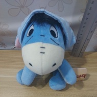 Winnie the Pooh : Eeyore Plush Toy~HeartLand/Eeyore Toy the Weighted Bottom (15 Cm.)Japan Second Han