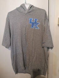 Nike Kentucky wildcats tee 肯塔基大學 UK 籃球短袖連帽tee 3xl xxxl