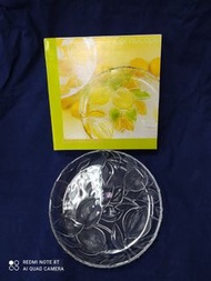 全新  日本 SOGA 水晶玻璃 水果盤/收納盤-31cm