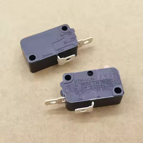 Original New 100% SZM-V16-FC-63 SZM-V16-FA-63 High Current 16A 2Pin Micro Switch