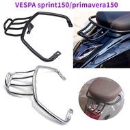 Suitable for VESPA sprint150 primavera150 Rear Shelf GTS/GTV300 Sports Rear Tail Rack Metal UX6E