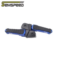 SEMSPEED Motorcycle Rear Footrest Foot Pedal Rests Passenger For Honda CB150R CBR150R CBR250R CBR250