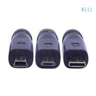 Will Mobile Phones Tablet Charing Adapter DC5521 Female to Type-C Mini USB Micro USB