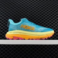 Hoka One Mafate Speed 4 Unisex Breathable Lightweight Running Sneakers, Professional Cushioning Snea