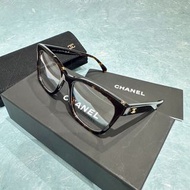 Chanel💗CH3392 玳帽色 平光眼鏡可配度數