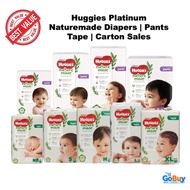 Huggies Platinum Naturemade Diapers | Tape | Carton