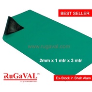 Anti Static Rubber Sheet I Size:2mm(Thick)x1meter(Width)x3meter(L) I ESD Green Rubber Sheet I Control Work Table Static