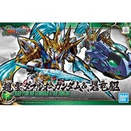 轉蛋玩具館 BANDAI 組裝模型 SD 三國創傑傳 趙雲00鋼彈&amp;碧龍驅 07 現貨