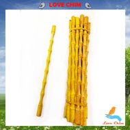Bird cage accessories, LOVE BIRD bamboo bird cage bridge