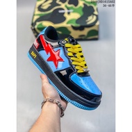 100% Cotton Cotton Bathing Ape (BAPE) BAPE STA Lightning Star Low Cut Casual Sports Shoes Skateboard