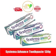 Systema Advance Toothpaste 130g Extreme Clean Breath / Deep Clean Whitening / Extra Gum Protection