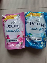Nước Giặt DOWNY 2 Trong 1 Vườn hoa Biển xanh Khử mùi ẩm mốc cam chanh Túi 2L-2.7L