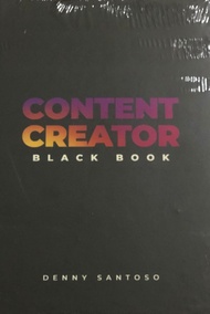 Bisnis Content Creator Black Book (HC) - Denny Santoso