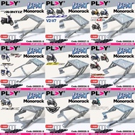 SILVER PLAY MONORACK LIPAT BOX RACK LC135 Y15 Y16 EZ115 EGO AVANTIZ SOLARIZ GEAR EX5 FI DREAM DASH2 
