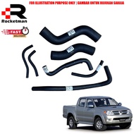 OEM RADIATOR HOSE SET TOYOTA HILUX KUN25 D40-D 2004-2015 (7PCS)