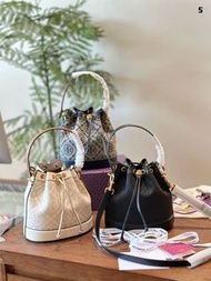 💜紫鑽認證💜全新 🏆 TB Tory Burch 水桶包 Bucket bag