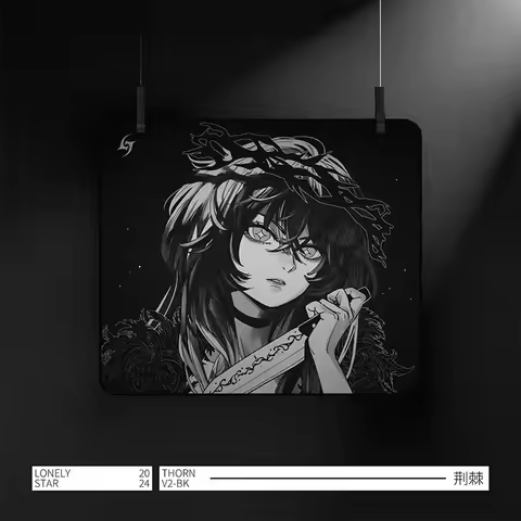 LonelyStar Mousepad E-Sports Smooth Fps Gaming Mousepad 3-4 Mm Non-Slip Mouse Pad Gaming Accessories