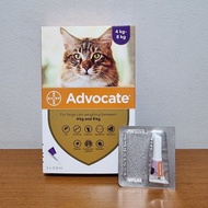 Advocate cat Uk 4kg - 8kg/cat Flea Medicine/Price For 3 TUBE