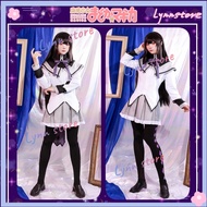 Anime PUELLA MAGI MADOKA MAGICA Cosplay Costume Kaname Madoka Akemi Homura Cosplay Loli Skirt Anime Party Skirts Accessory Set