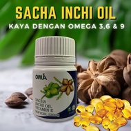 Sacha Inchi Oil Softgel OWJA Minyak Sacha Inchi Softgel OWJA 60 CAPSULE Minyak Sacha Inchi