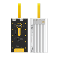 Asaki Power bank 10000 mAh. ชาร์จได้ 2-3 รอบ พาวเวอร์แบงค์ชาร์จเร็ว Fast Charge 22.5W  มีสายชาร์จในต