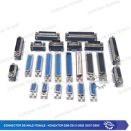 SIKU Male Female Straight Model + Elbow Connector DB25