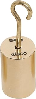 Double Hooked Weight Brass 50 Grams (0.11 Lbs.) Eisco Labs