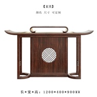 Ugyen Wood Light Luxury Console Tables Wall Altar Living Room a Long Narrow Table Modern Minimalist Table New Chinese So