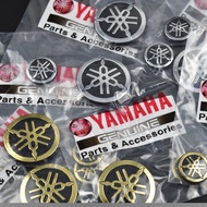 ** Ready Stock * Motorcycle 3D Logo Yamaha Lc135 Y15zr 125zr Rxz Xmax 25/50mm