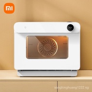 [in stock]MIJIA Xiaomi Electric Oven Household Three-Layer Baking Position up and down Independent Temperature Control Multi-purpose 70°C-230°CPrecise Temperature Control Built-in Baking Fork32L