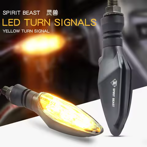 Motorcycle Universal 12v Led Turn Signal Lights for Honda Cb650 Cb500 Nc750 Cb400sf Cb1300 Vt750 Sig