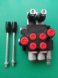 คอนโทรลวาล์ว คอนโทรลไฮดรอลิค คอนโทรลใบมีด ขนาด 2 แกน 40 L คอนโทรลรถไถ รุ่น P-40