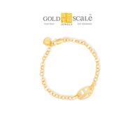 Gold Scale Jewels 916 Gold Baby Bracelet