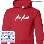 AIR ASIA HOODIE JACKET SWEATER DISTRO AIRCRAFT AVIATION JP