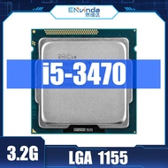 ใช้ต้นฉบับ In Core I5 3470 LGA 1155โปรเซสเซอร์3.20GHz 5GT S 6MB L3ซ็อกเก็ต1155 I5-3470 CPU สนับสนุน B75เมนบอร์ด