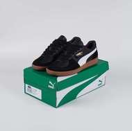 Puma Palermo Leather Black White Gum