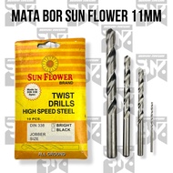 MATA Iron Drill Bit / Sunflower Wood Drill Bit Size 11mm Grain Drill Bit