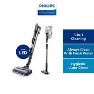 (NEW) PHILIPS AquaTrio Cordless 9000 Series Aqua Vacuum & Wash - XW9465/11, 3-in-1, Handheld, Auto C