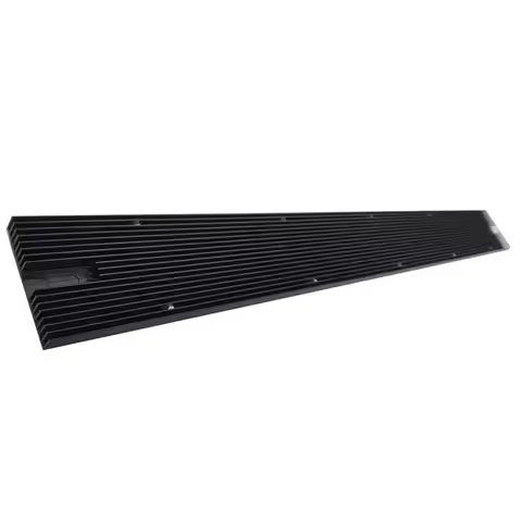 Led Heasink Fixed to the LM301H EVO Quantum Light Bar QB128 60W Radiator Black Oxidation Mixed 3000-