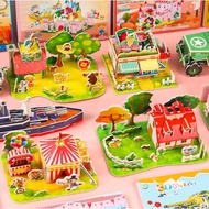 3D Jigsaw Puzzle DIY with Interesting Designs