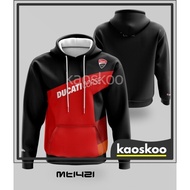 Hooded Jacket Pria Ducati Corse