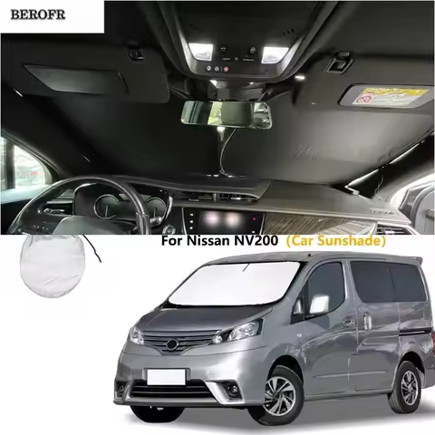 For Nissan NV200 2008 2009 2010 2011-2022 Car Front Window Sunshade Cover Sun Shade Windshield Visor